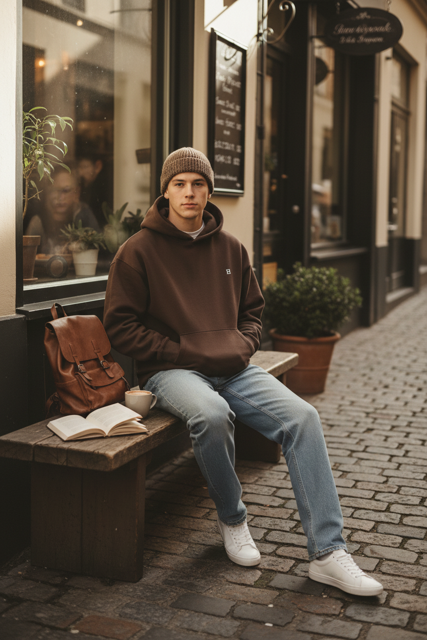 Lifestyle Shot - Casual European Style