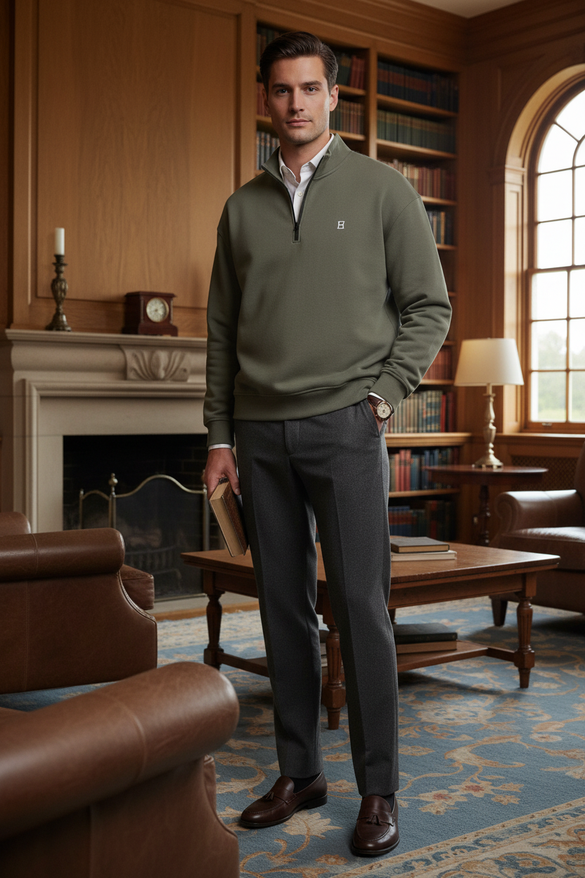 Essential Quarterzip